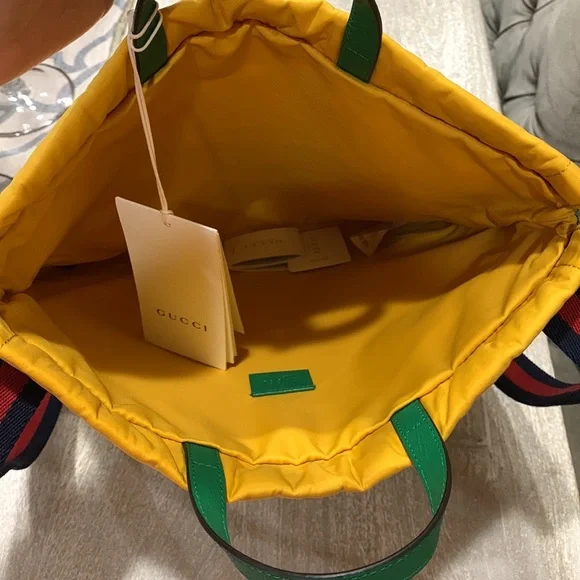 GUCCI Kids Tote Backpack - Picture 6 of 8